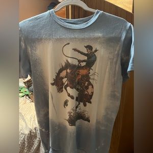 Cowboy bleach tee